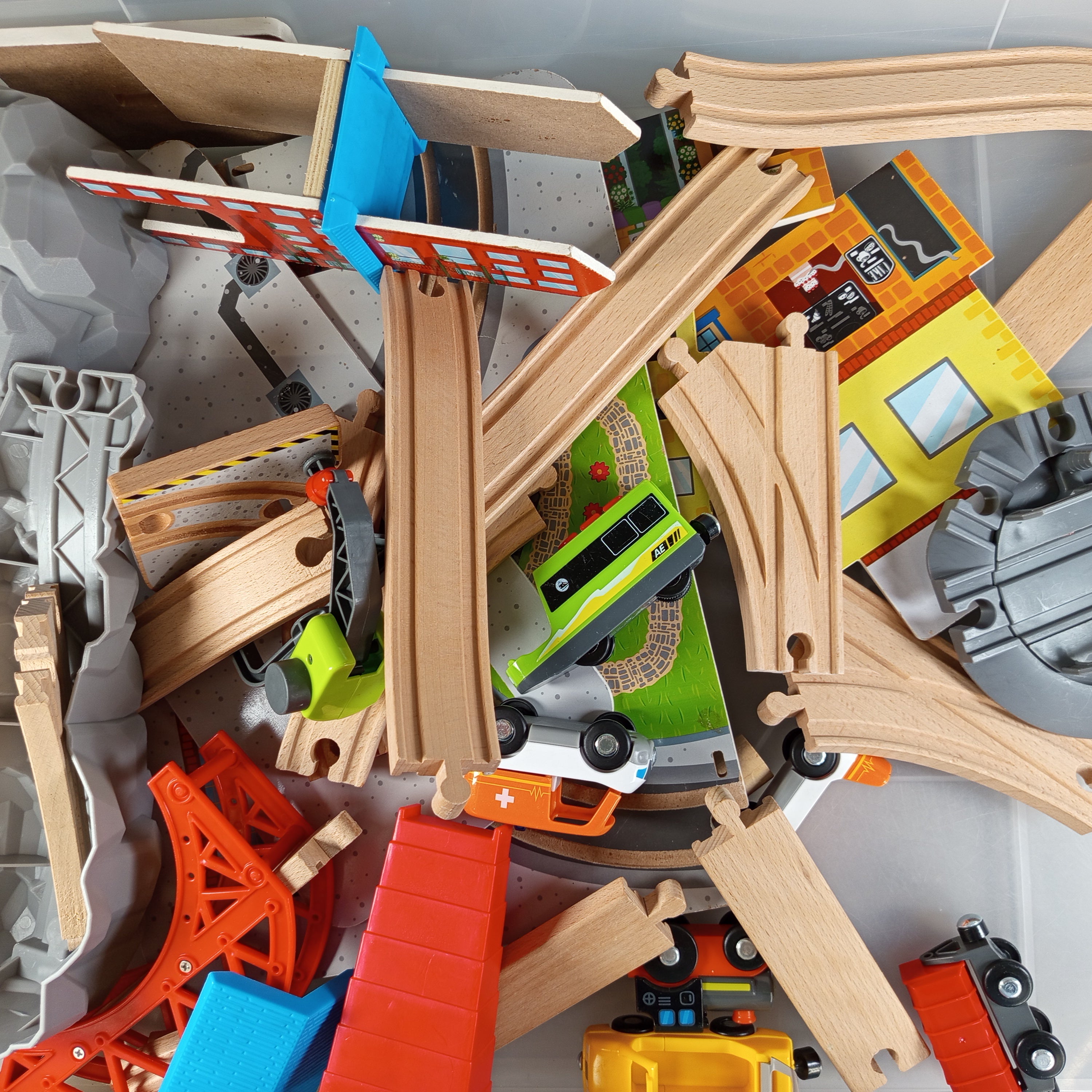 Playtive Junior Holzeisenbahn 🚆✨, gebraucht, ab 3 4 5 Jahre | ✅ geprüft